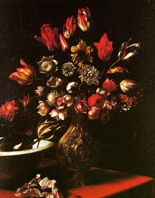 Carlo  Dolci Vase of Flowers china oil painting image